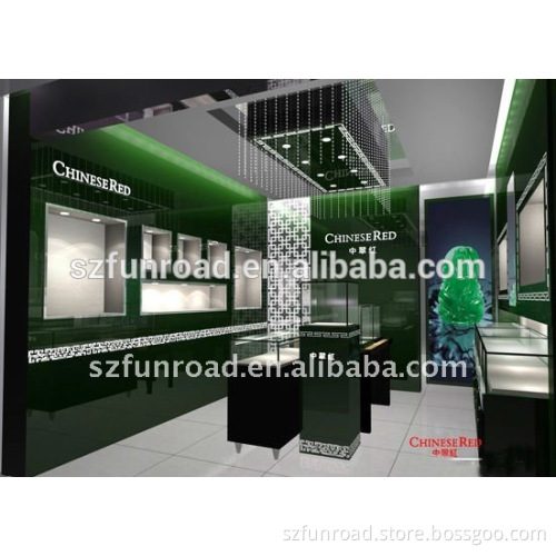 Good Quality Wooden Jewelry Shop Furniture Display Counter Design